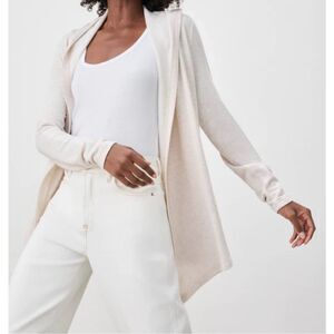 Splendid cream color waffle cover up - size XS